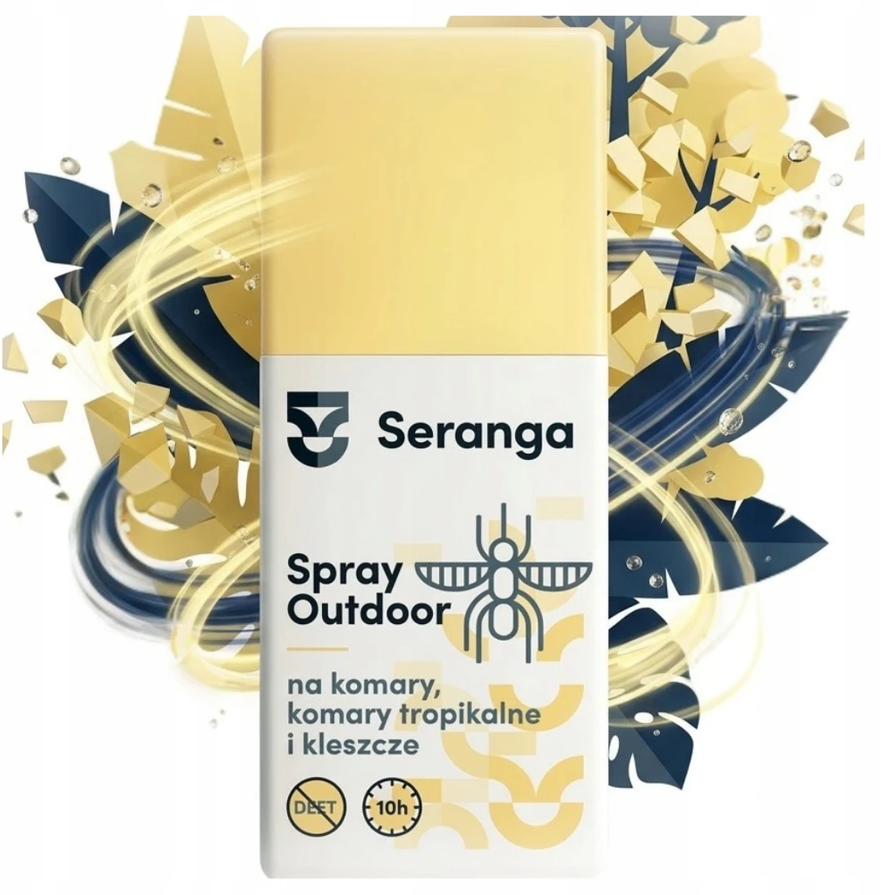 Seranga Purškiklis Outdoor 100 ml NUO ATOPINIŲ UODŲ IR ERKIŲ BE DET