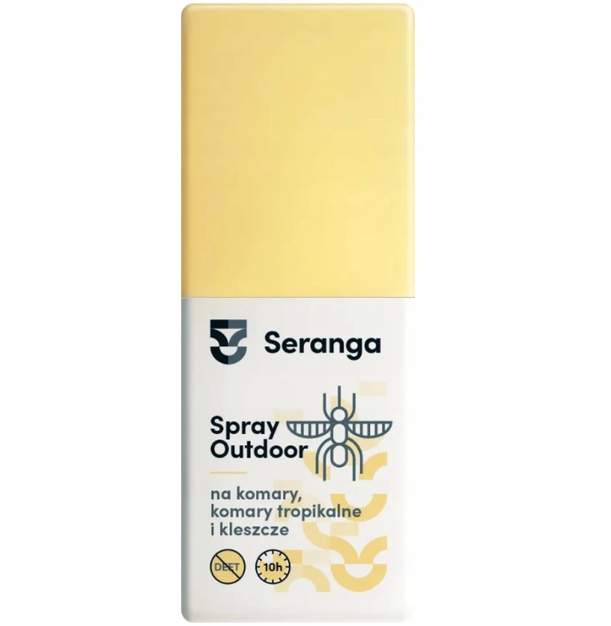 Seranga Purškiklis Outdoor 100 ml NUO ATOPINIŲ UODŲ IR ERKIŲ BE DET