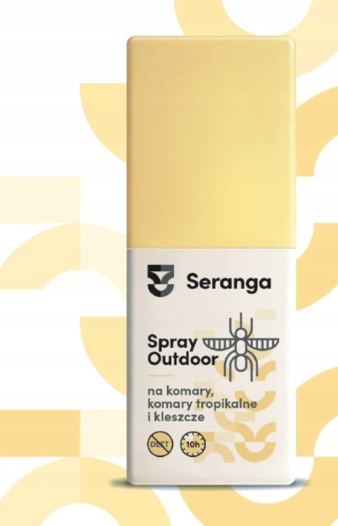 Seranga Purškiklis Outdoor 100 ml NUO ATOPINIŲ UODŲ IR ERKIŲ BE DET
