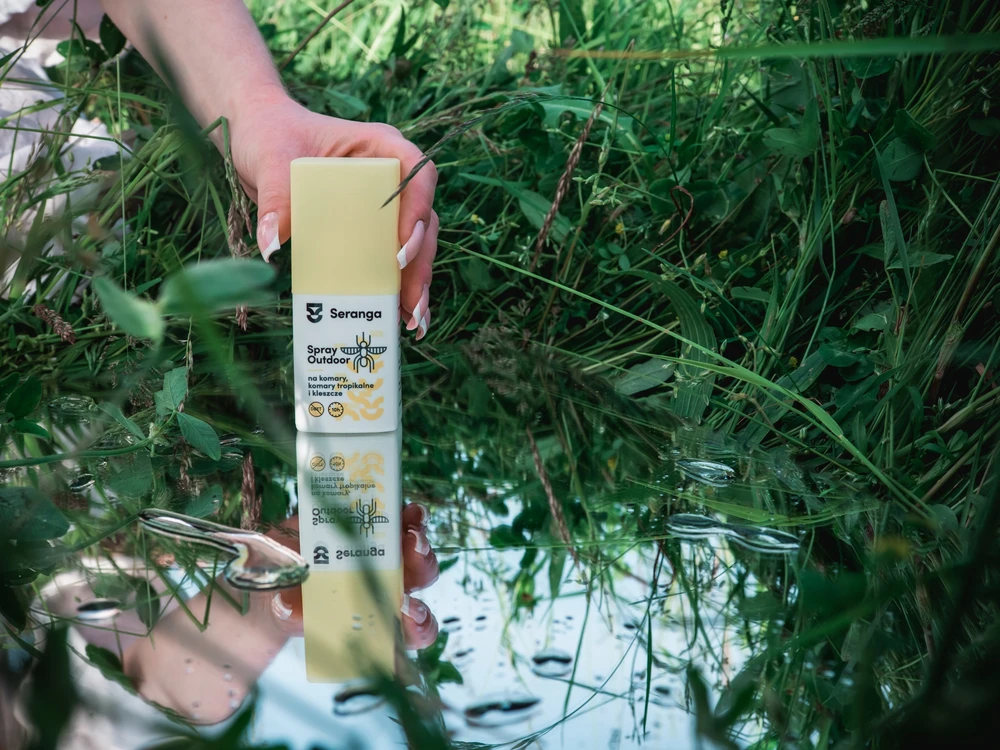 Seranga Purškiklis Outdoor 100 ml NUO ATOPINIŲ UODŲ IR ERKIŲ BE DET
