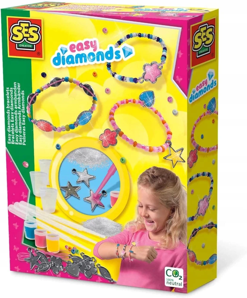 Ses Creative apyrankės su deimantais - pasidaryk pats