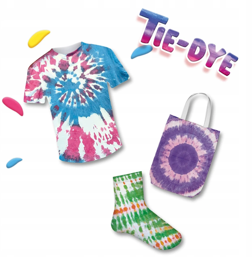 Ses Creative Dažai tekstilei "tie-dye" Ses, 6 spalvos