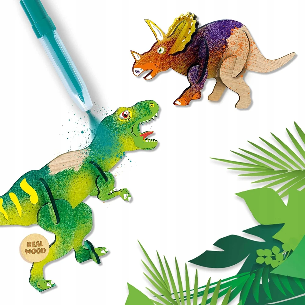 SES Creative dinozaurų pripučiama spalvinimo knygelė