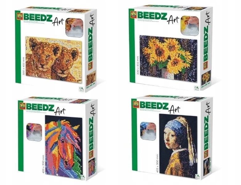 Ses Creative Karoliukų mozaika „Vilkas“