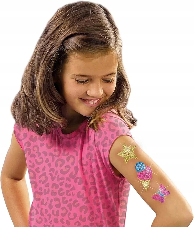 SES Creative – madingos blizgančios tatuiruotės