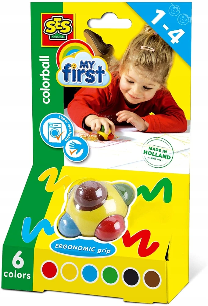 SES Spalvinamas kamuolys
