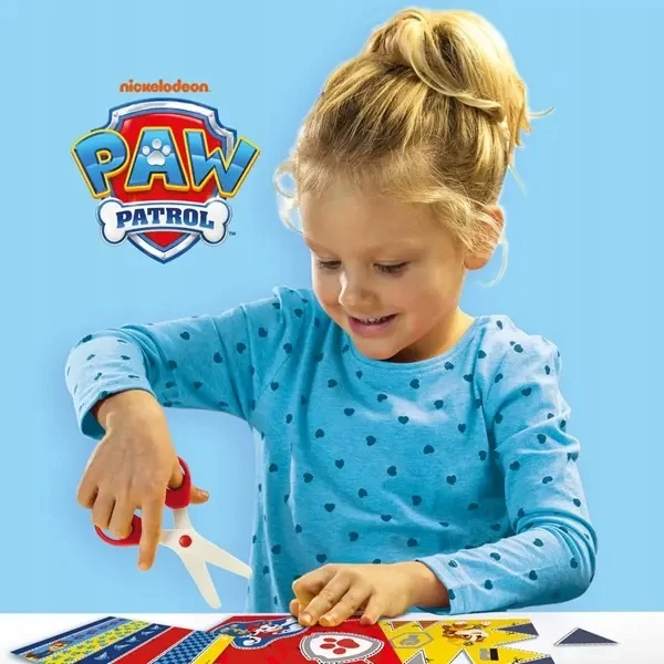 Ses Creative PAW Patrol Mokausi žirklėmis pjauti saugias 36 3+ korteles