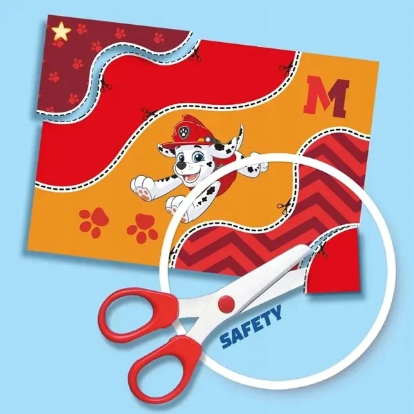 Ses Creative PAW Patrol Mokausi žirklėmis pjauti saugias 36 3+ korteles