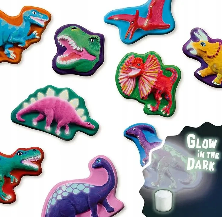 Ses Creative SES Gipso liejiniai su dinozauriniais dažais 01292 12922
