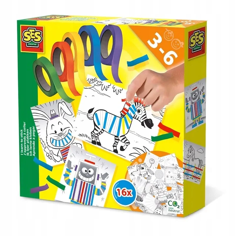 Ses Creative SES Mokausi įklijuoti 16 paveikslėlių 14810 48102