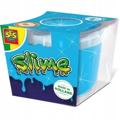 SES Slime mėlynos spalvos blizgučiai