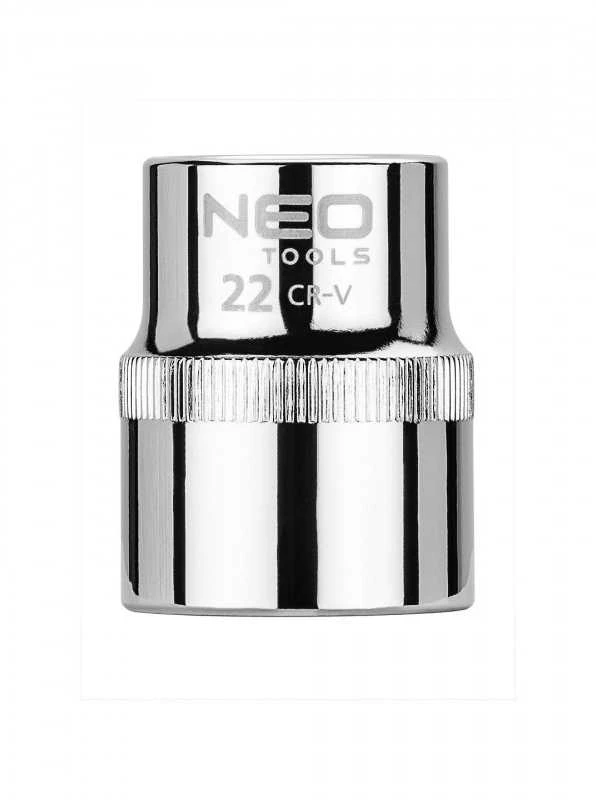 Neo Galvutė 6 taškų 1/2 22 mm Superlock CRV plienas, DIN3124