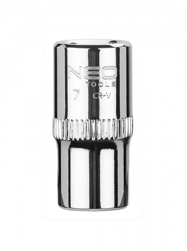 NEO 1/4 colio 7 mm Superlock šešiakampis lizdas 08-225