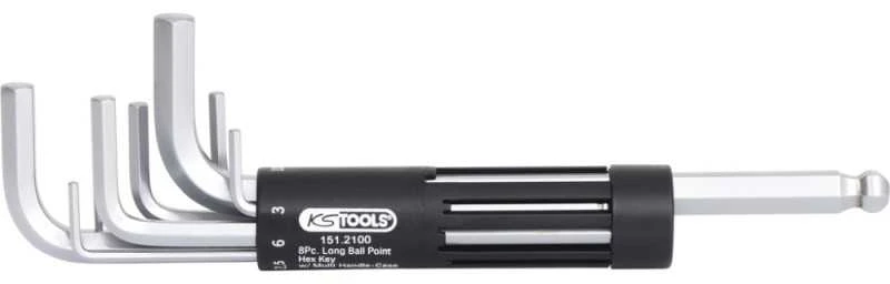 8 dalių šešiakampių raktų rinkinys KS TOOLS