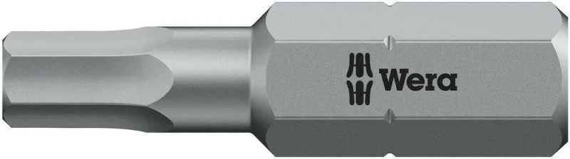 Grąžtas Šešiakampis atsuktuvo antgalis WERA 840/1 Z SW2 25mm