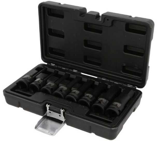 1/2" šešiakampių smūginių galvučių rinkinys KS TOOLS