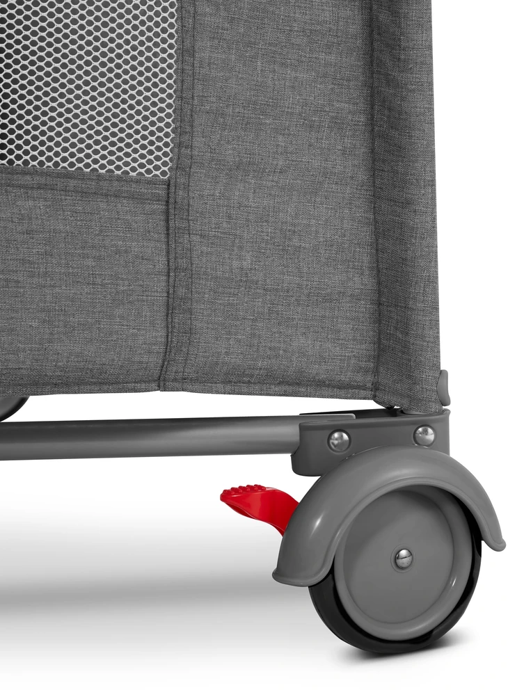 Ecotoys Sesttino Lia Plus sulankstoma dviaukštė kelioninė vaikiška lovelė