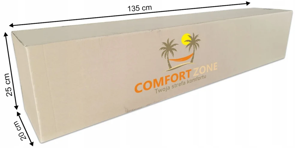 SET FRAME + HAMMOCK 2 OS BOHO Pilkas nešiojamas komplektas COMFORT ZONE 200 KG