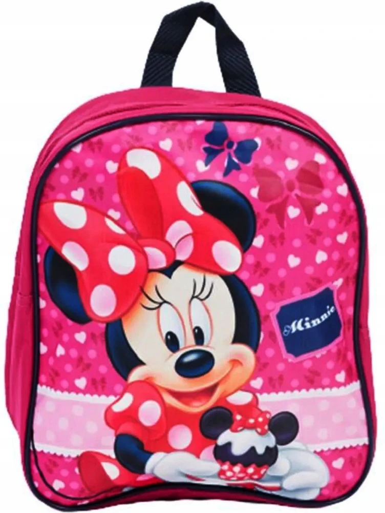 Setino plecak do przedszkola MYSZKA MINNIE serduszka