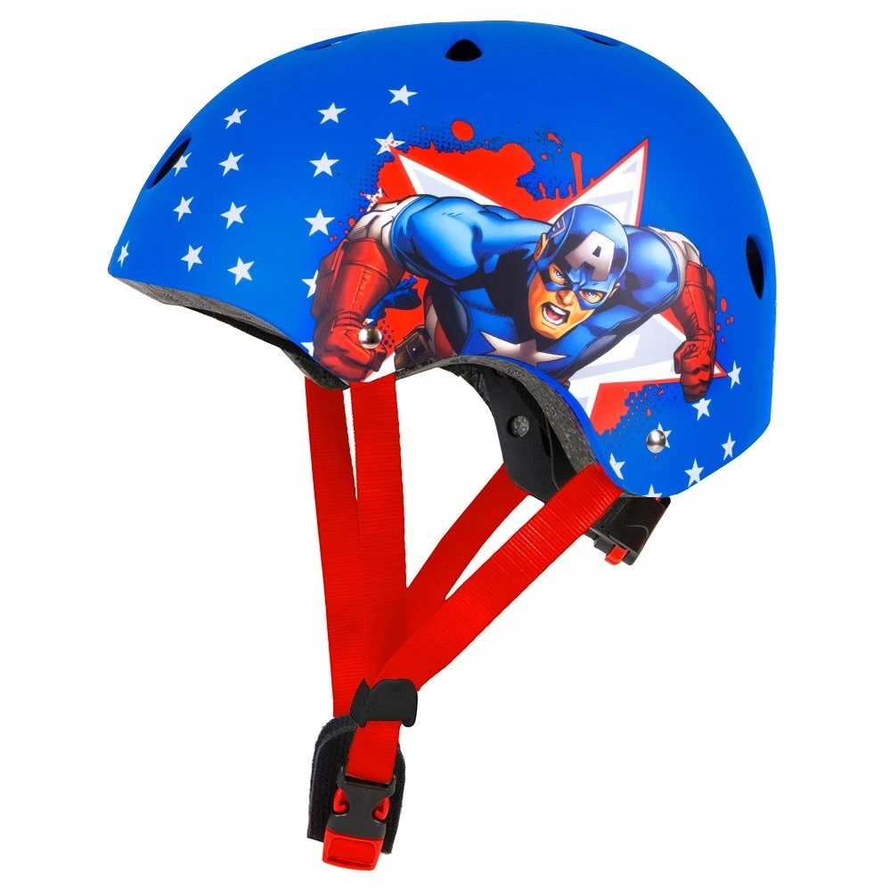 Pegas Seven Captain America sportinis šalmas, 54-58cm