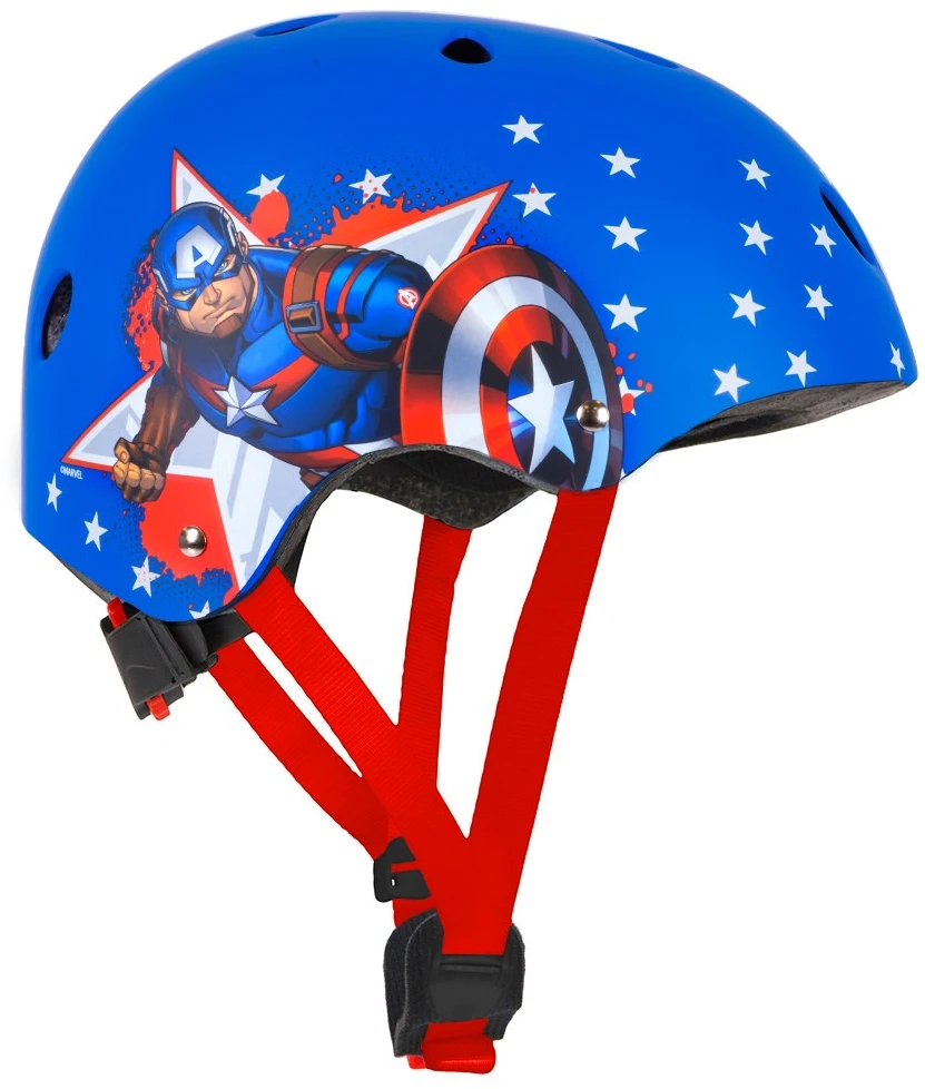 Pegas Seven Captain America sportinis šalmas, 54-58cm