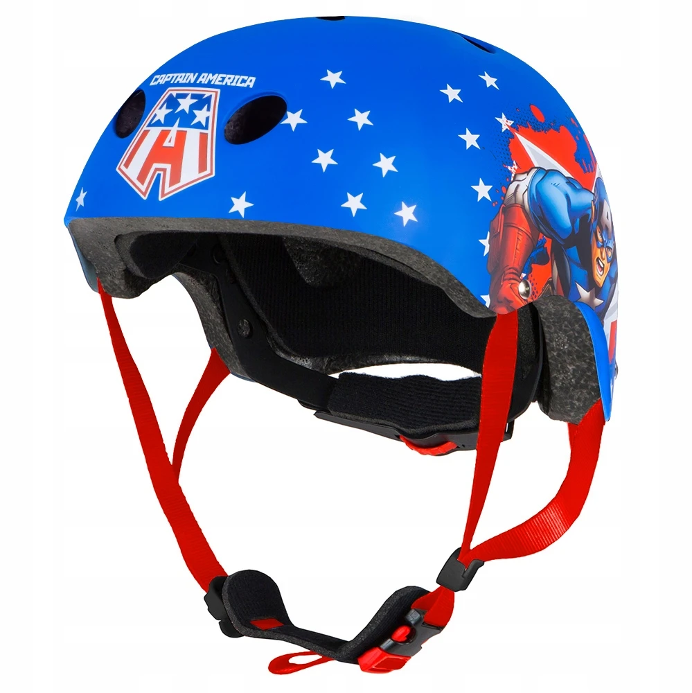 Pegas Seven Captain America sportinis šalmas, 54-58cm
