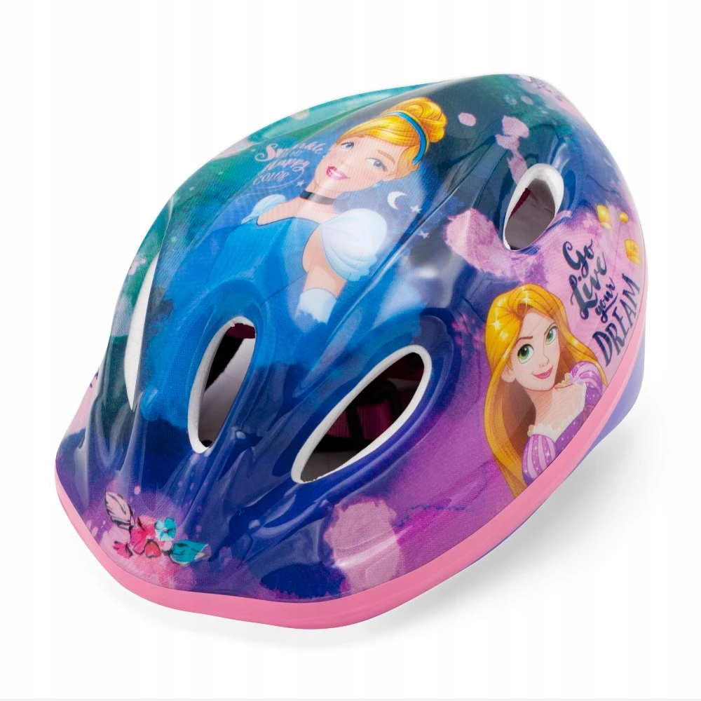 Seven Dviratininko šalmas Princess, mėlynas/rožinis