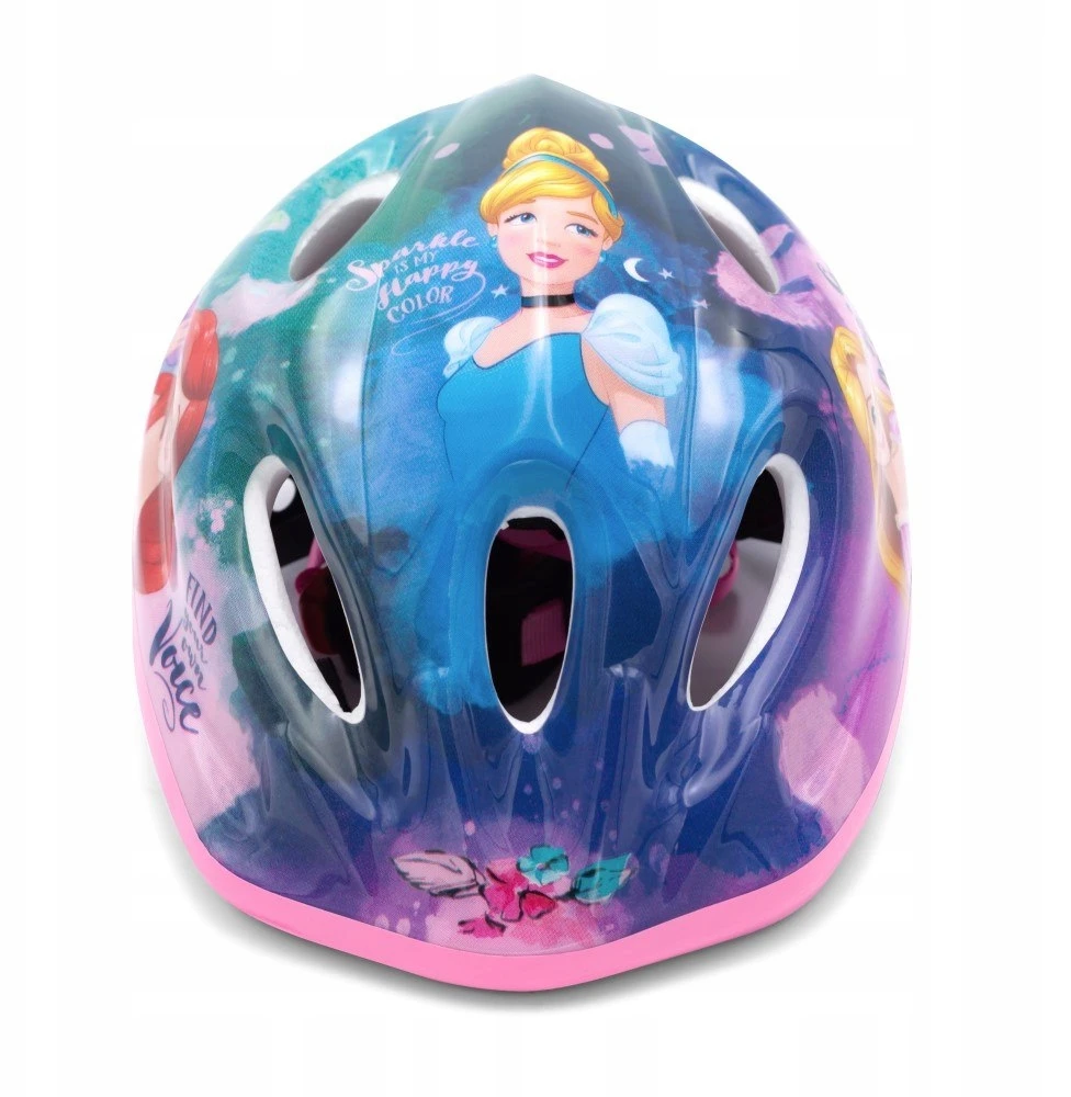Seven Dviratininko šalmas Princess, mėlynas/rožinis