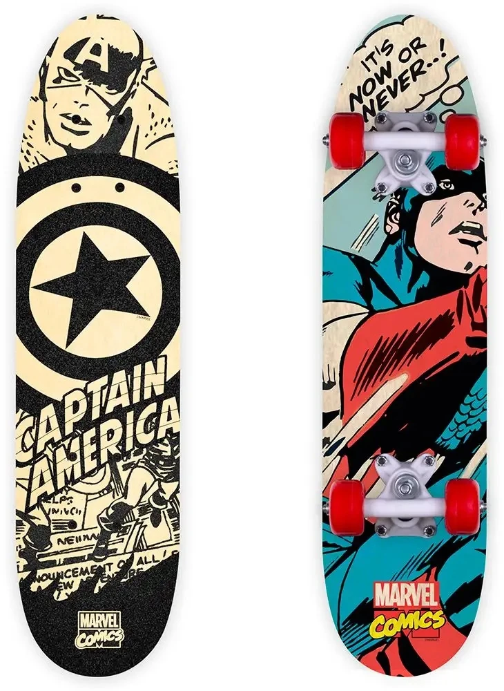 Seven Medinė riedlentė Captain America