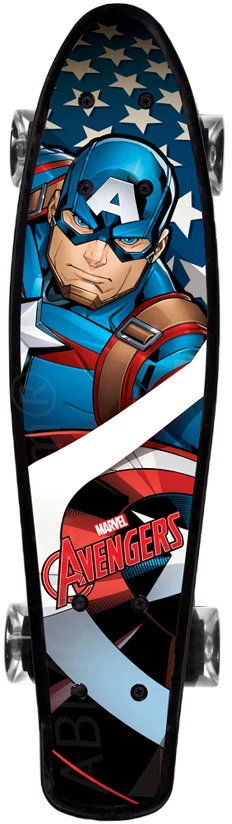 Seven Pennyboard riedlentė Captain America