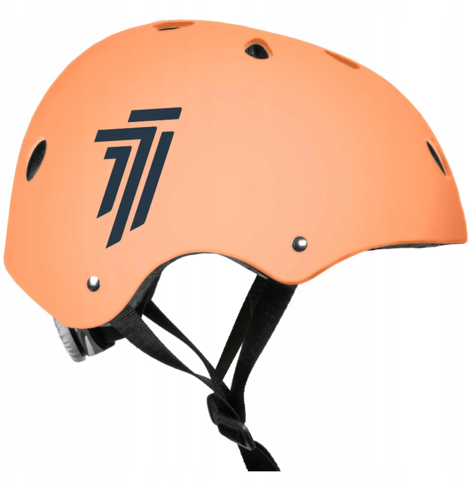 Seven Vaikiškas šalmas 7-Brand, oranžinis
