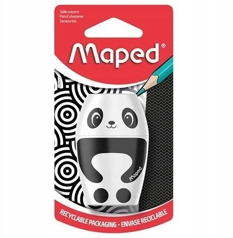 "Shaker Shakky" 1 skylutės galąstuvas "Panda" - Maped