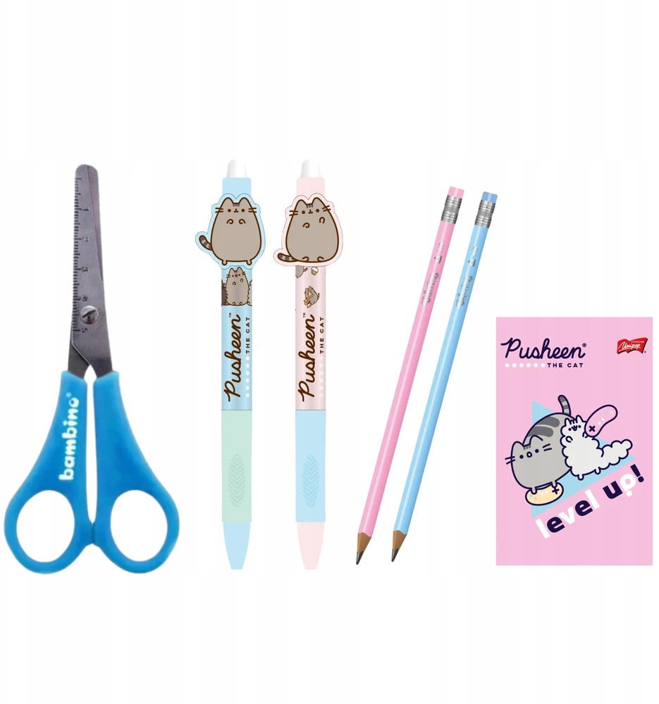 Shan Pastelinė + Pusheen XXL School Layette