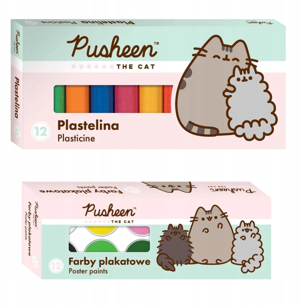 Shan Pastelinė + Pusheen XXL School Layette