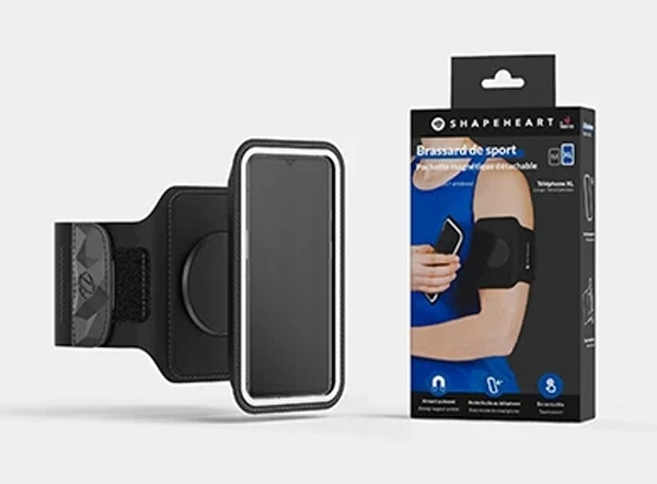 SHAPEHEART Magnētiskā sporta aproce telefonam (3615744369800)