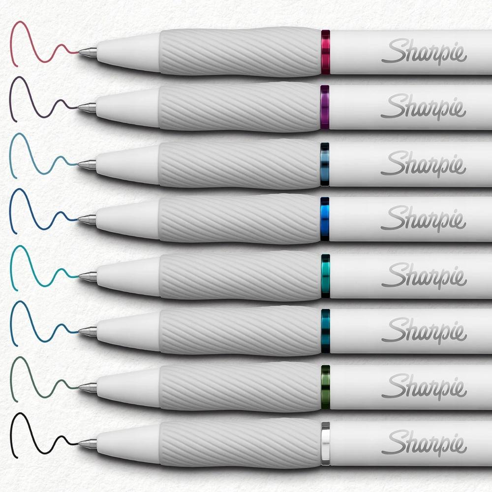 Sharpie S-GEL geliniai tušinukai Mix Colours 8 vnt. - 2208551