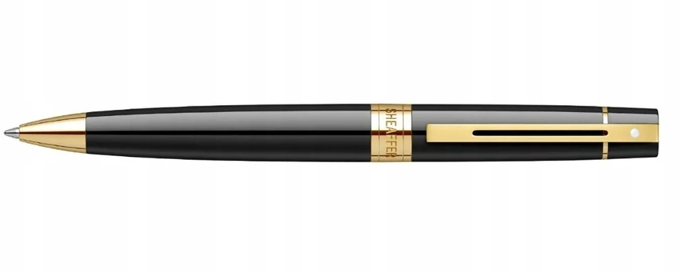 Sheaffer 300 rašiklis su odiniu kortelių dėklu