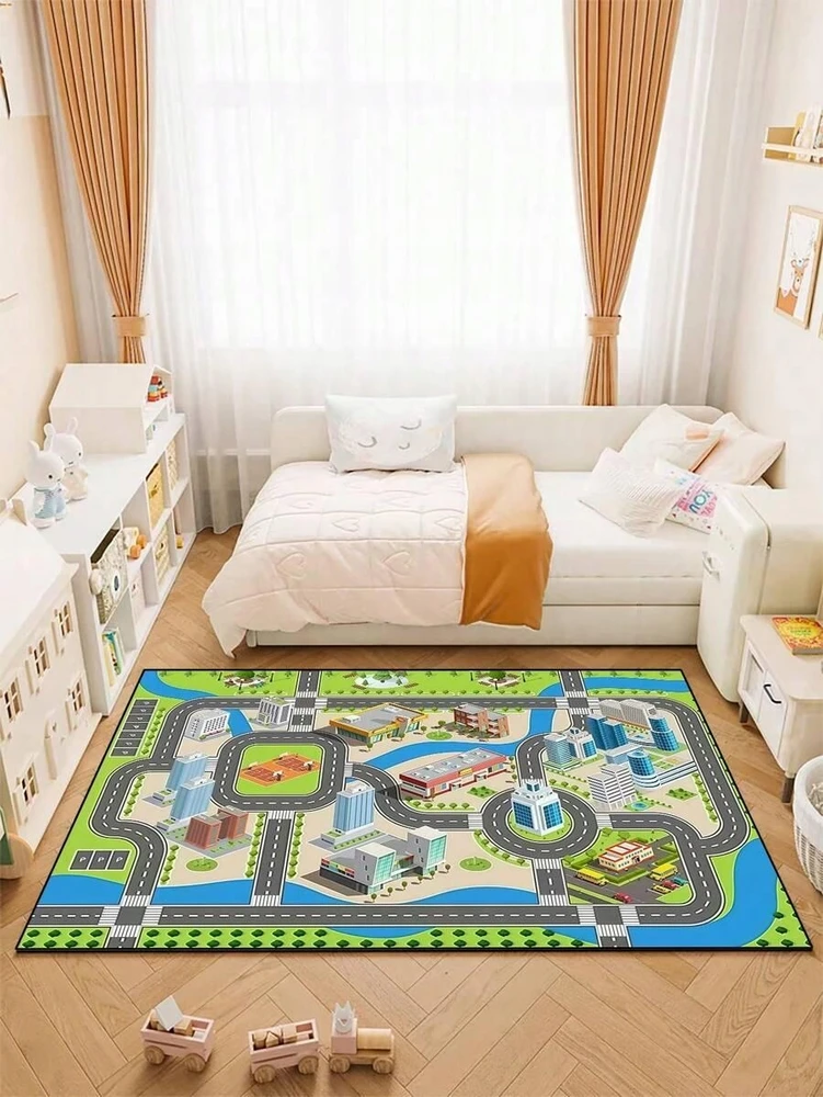 Shein dywan wzór krótki włosie S07 qcs 80X120CM