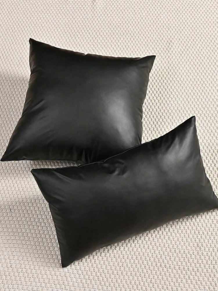 SHEIN Juoda POSZEWKA NA PODUSZKĘ S07__30X50CM