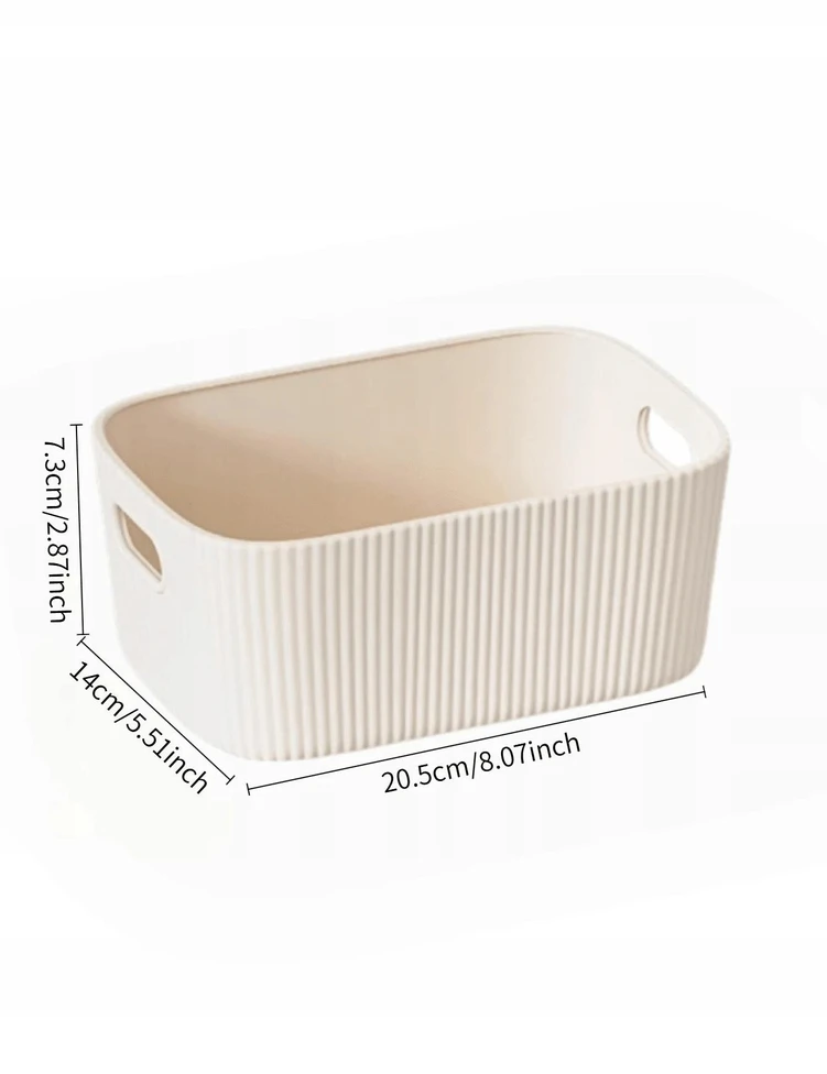 SHEIN PUDEŁKA DO PRZECHOWYWANIA 3-PACK S07__7X14X20CM