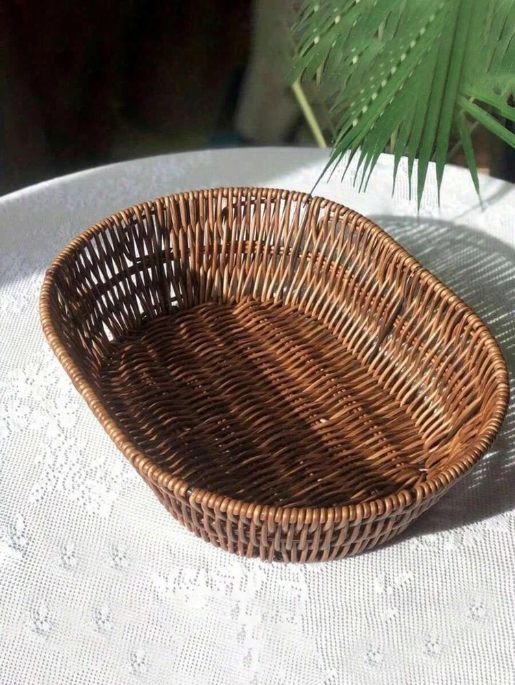 SHEIN RUDAS OVALUS KREPŠĖLIS 23,5X31CM