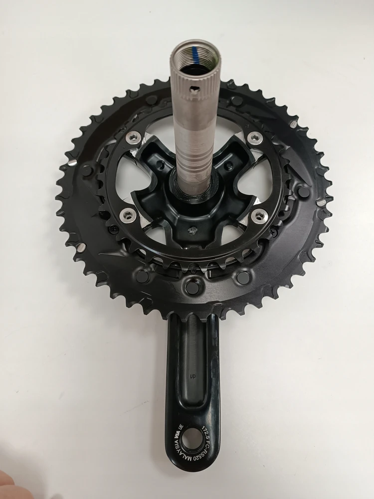 Shimano 105 FC-RS520 RS510/520 kelių alkūninis mechanizmas 50x34T 172.5mm 2x12 greičių