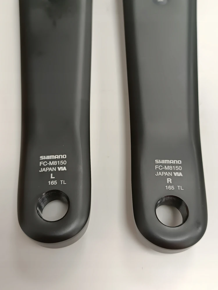 SHIMANO DEORE XT FC-M8150 Steps EP8 HOLLOWTECH 165 mm E-BIKE švaistikliai