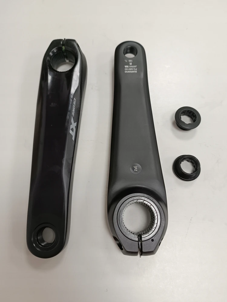SHIMANO DEORE XT FC-M8150 Steps EP8 HOLLOWTECH 165 mm E-BIKE švaistikliai