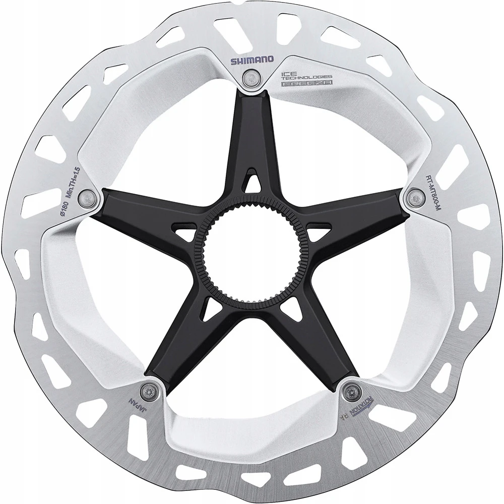 Stabdžių diskas Shimano XT/Ultegra RT-MT800 180MM Ice-Tech Freeza CL Int.