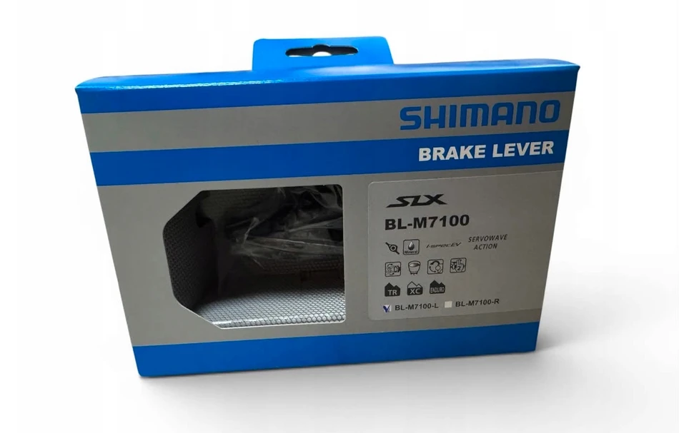 Diskinių stabdžių rankenėlė Shimano SLX BL-M7100 iš kairės pusės