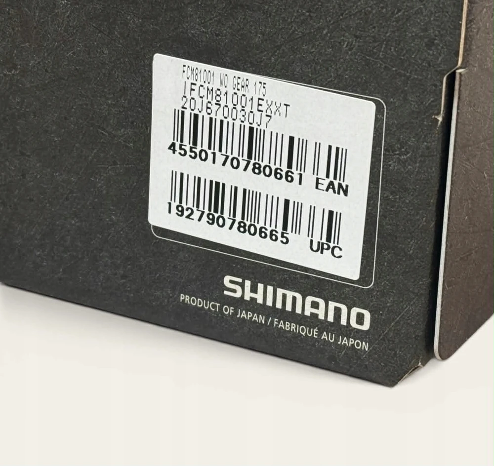Priekiniai švaistikliai Shimano XT FC-M8100-1 175MM 1x12 greičių