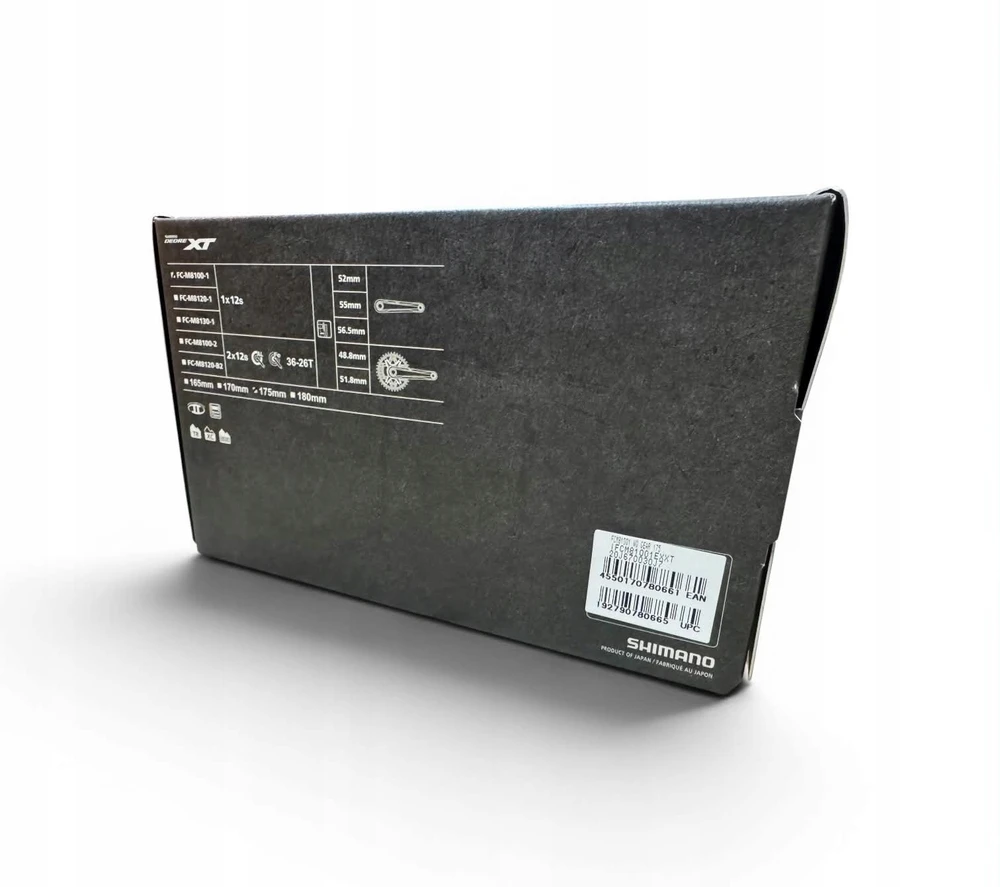Priekiniai švaistikliai Shimano XT FC-M8100-1 175MM 1x12 greičių