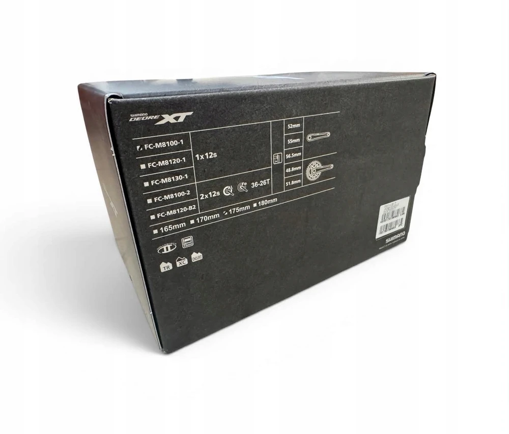 Priekiniai švaistikliai Shimano XT FC-M8100-1 175MM 1x12 greičių