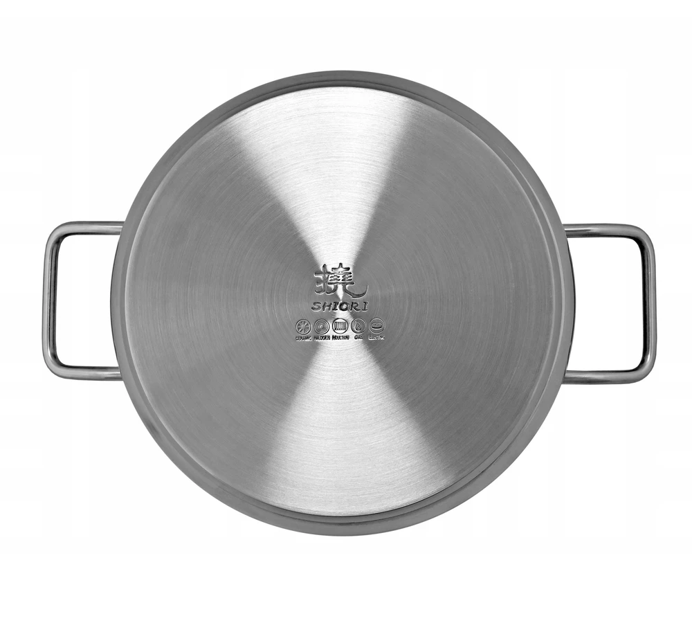 Shiori Steel Series Pro 316 indukcinis puodas 24 cm 5,5L